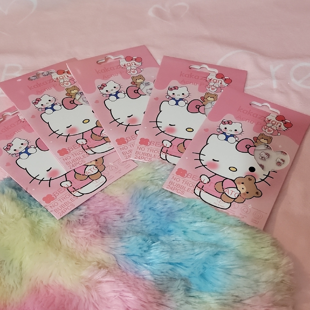 Kakaziyan Hello Kitty Acne Patches, Bundle Of 5 (24ct Each)